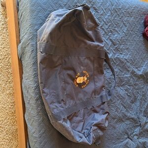 Vintage Blue United’s States Air Force Duffel Bag with Embroidered Logo